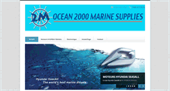 Desktop Screenshot of ocean2000-marine-tahiti.com